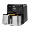 Frytkownica beztłuszczowa TEESA DIGITAL AIR FRYER  XXL , 8L , 1700W, duża miska , programy , podtrzymywanie ciepła
