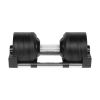 Hantel żeliwny regulowany automat 36 kg, skok co 1kg, REBEL ACTIVE