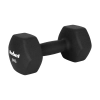 Hantelki żeliwne neoprenowe HEX 2x9kg, REBEL ACTIVE