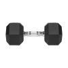 Hantle żeliwne gumowane HEX 2x15 kg REBEL ACTIVE