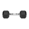 Hantle żeliwne gumowane HEX 2x5 kg REBEL ACTIVE