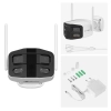 Kamera WiFi zewnętrzna Kruger&Matz Connect C130 Tuya Smart Life panoramiczna 4 MP