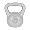 Kettlebell bitumiczny 4 kg szary  REBEL ACTIVE