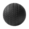 Mała piłka lekarska do ćwiczeń rehabilitacyjna Slam Ball 23cm 15kg, REBEL ACTIVE