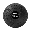 Mała piłka lekarska do ćwiczeń rehabilitacyjna Slam Ball 23cm 15kg, REBEL ACTIVE