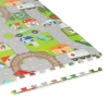 Mata edukacyjna dla dzieci, puzzle 120 x 120 cm, samochody