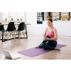 Mata gimnastyczna do ćwiczeń joga, pilates, fitness, 183x61cm, grubość 1.5cm, materiał NBR, fioletowa, REBEL ACTIVE