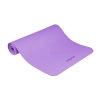 Mata gimnastyczna do ćwiczeń joga, pilates, fitness, 183x61cm, grubość 1cm, materiał TPE, fioletowa, REBEL ACTIVE