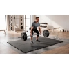 Mata ochronna pod sprzęt fitness i do ćwiczeń na siłowni, puzzle 60x60cm, zestaw 4 szt., REBEL ACTIVE