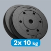 Obciążenie bitumiczne zestaw 2x10kg, otwór 31mm, REBEL ACTIVE