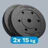 Obciążenie bitumiczne zestaw 2x15kg, otwór 31mm,  REBEL ACTIVE