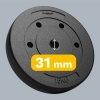 Obciążenie bitumiczne zestaw 2x15kg, otwór 31mm,  REBEL ACTIVE