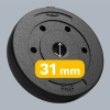 Obciążenie bitumiczne zestaw 30kg ( 8x1.25kg + 4x2.5kg + 2x5kg ), otwór 31mm,  REBEL ACTIVE