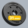 Obciążenie bitumiczne zestaw 4x1.25kg, otwór 31mm, REBEL ACTIVE