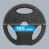 Obciążenie bitumiczne zestaw 4x1.25kg, otwór 31mm, talerz z uchwytami, REBEL ACTIVE