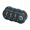 Obciążenie żeliwne olimpijskie gumowane zestaw 30kg ( 8x1.25kg + 4x2.5kg + 2x5kg ), otwór 51mm , REBEL ACTIVE