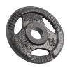Obciążenie żeliwne olimpijskie zestaw 4x2.5kg, otwór 51mm, talerz z uchwytami, REBEL ACTIVE