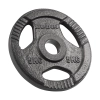 Obciążenie żeliwne olimpijskie zestaw 4x5kg, otwór 51mm, talerz z uchwytami, REBEL ACTIVE