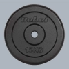 Obciążenie żeliwne zestaw 2x15kg, otwór 31mm, talerz klasyczny, REBEL ACTIVE