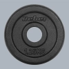 Obciążenie żeliwne zestaw 4x1.25kg, otwór 31mm, talerz klasyczny, REBEL ACTIVE