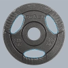 Obciążenie żeliwne zestaw 4x1.25kg, otwór 31mm, talerz z uchwytami, REBEL ACTIVE