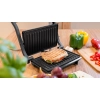 Panini grill TEESA, toster, opiekacz, 1000W, 3 pozycje