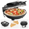 Piec do pizzy TEESA SUPREME, 1200 W, 32 cm , okienko , wyjmowany kamień