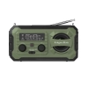 Radio solarne, przenośne radio awaryjne SOS, powerbank 10000mAh, latarka, dynamo, Kruger&Matz
