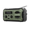 Radio solarne, przenośne radio awaryjne SOS, powerbank 10000mAh, latarka, dynamo, Kruger&Matz