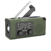 Radio solarne, przenośne radio awaryjne SOS, powerbank 5000mAh, latarka, dynamo, Kruger&Matz
