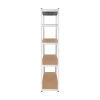 Regał metalowy magazynowy 205x120x45 srebrny Rebel