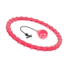 Smart Hula Hop odchudzające koło z wypustkami i obciążeniem 50cm, różowe, REBEL ACTIVE
