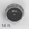 Trampolina Rebel Active PRO 14ft/427 cm, siatka, drabinka