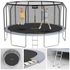 Trampolina Rebel Active PRO 14ft/427 cm, siatka, drabinka