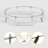 Trampolina Rebel Active PRO 8ft/244 cm, siatka, drabinka