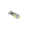 Żarówka samochodowa LED T10 (Canbus) - 5x SMD5050, biała