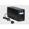 Zasilacz awaryjny komputerowy UPS REBEL model Nanopower Plus 1000 ( offline, 1000VA / 600W , 230 V , 50Hz , LCD , USB , RJ45 )