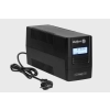 Zasilacz awaryjny komputerowy UPS REBEL model Nanopower Plus 650 ( offline, 650VA / 360W , 230 V , 50Hz , LCD , USB , RJ45 )