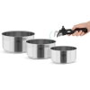 Zestaw garnków z odłączaną rączką TEESA COOK EXPERT SINGLE HAND