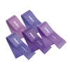 Zestaw gum do ćwiczeń lateksowy - Mini Band L, 2.3-18.2 kg, 5 gum, fioletowy,  REBEL ACTIVE