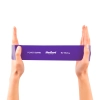 Zestaw gum do ćwiczeń lateksowy - Mini Band L, 2.3-18.2 kg, 5 gum, fioletowy,  REBEL ACTIVE