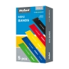 Zestaw gum do ćwiczeń lateksowy - Mini Band L, 2.3-18.2 kg, 5 gum, kolorowy,  REBEL ACTIVE