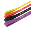 Zestaw gum do ćwiczeń lateksowy - Power Band PLs-2, 4-45 kg, 4 gumy,  REBEL ACTIVE