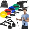 Zestaw gum oporowych do ćwiczeń  - Power Tube Set , 5-80 kg, 5 gumy,  REBEL ACTIVE