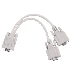 Adapter VGA (15pin męski) -2x (15pin żeński) Adapter VGA (15pin męski) -2x (15pin żeński)