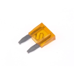 Bezpieczniki samochodowe MINI 5A płytkowe Bezpieczniki samochodowe MINI 5A płytkowe