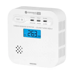 Czujnik czadu, tlenku węgla Kruger&Matz Connect S10 Tuya EN 50921 Czujnik czadu, tlenku węgla Kruger&Matz Connect S10 Tuya EN 50921