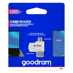 Czytnik kart MicroSD OTG Goodram Czytnik kart MicroSD OTG Goodram