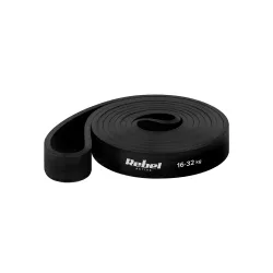 Guma do ćwiczeń TPE - Power Band PT-3, czarna 16-32 kg  REBEL ACTIVE