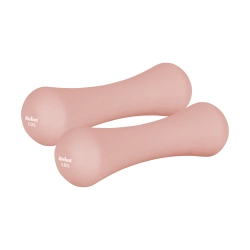 Hantelki żeliwne neoprenowe 2x0.5kg, REBEL ACTIVE